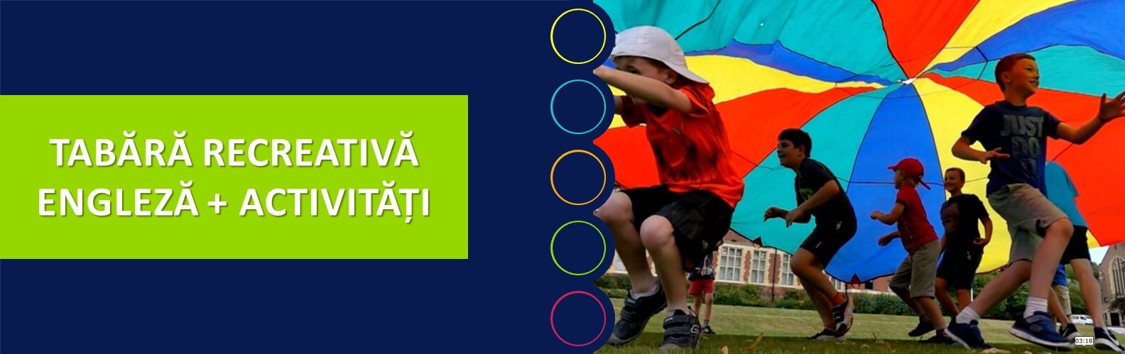 Tabara recreativa engleza plus activitati